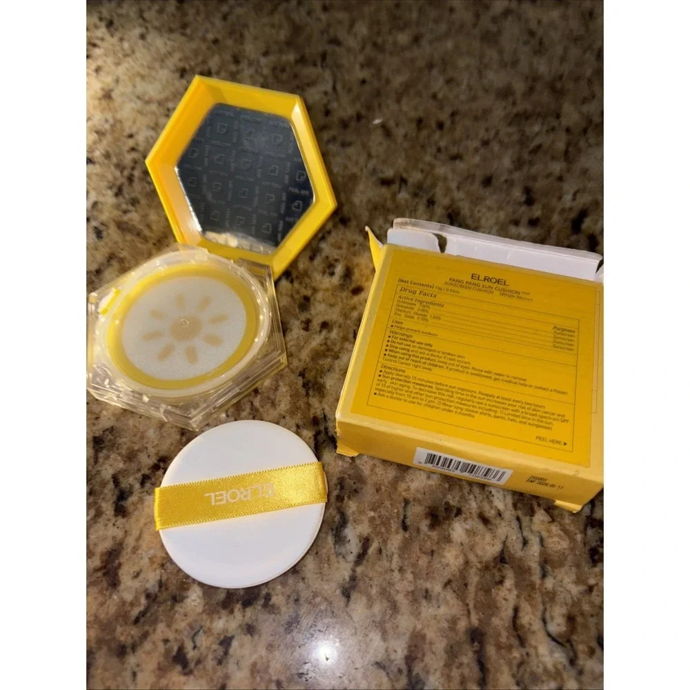 ELROEL Pang Pang Big Sun Cushion UV Shield SPF50+ PA++++ 25g Sunscreen Sun Cream